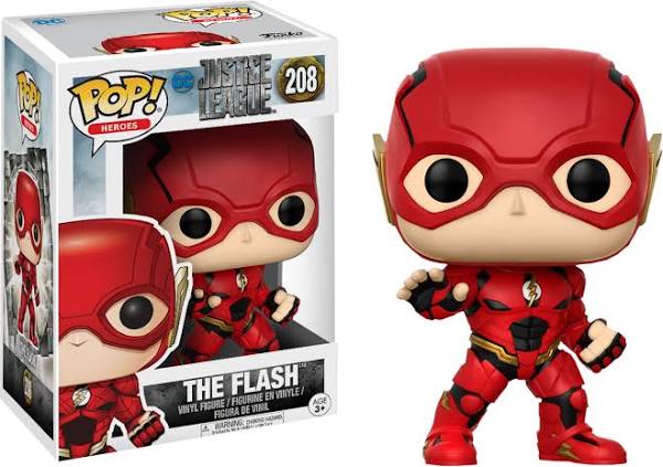 Funko Pop 208 6 inch. - DC Justice League - The Flash - Vaulted