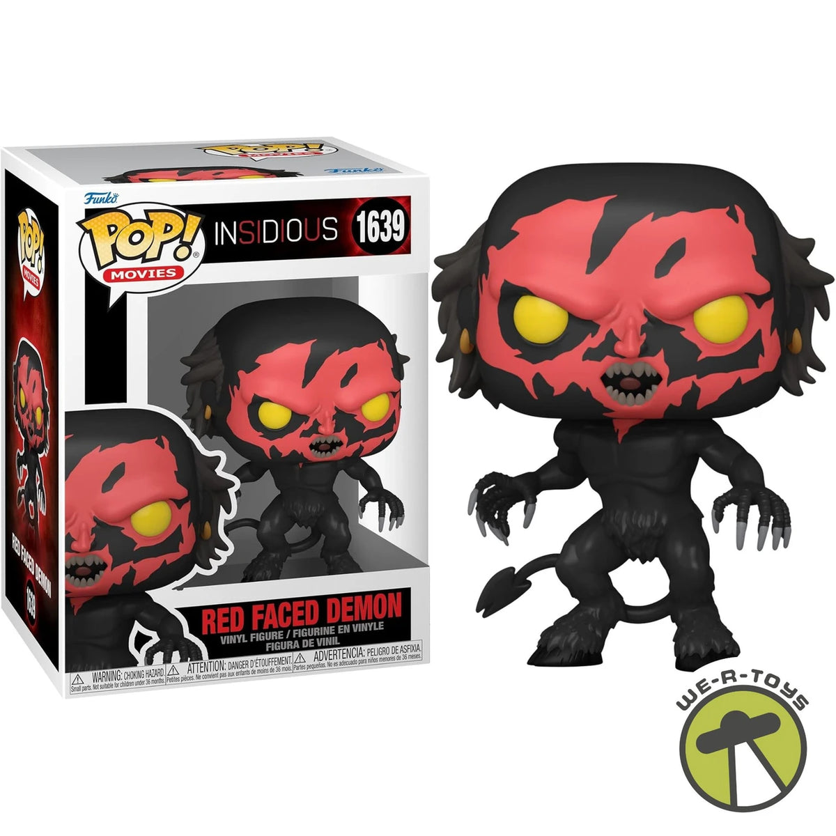 Funko Pop 1639 - 6in - Insidious - Red Faced Demon - Vaulted