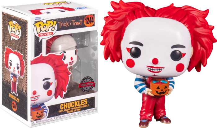 Funko Pop 1244 - 6in - Trick r Treat - Chuckles - Spirit Exclusive