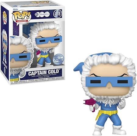 Funko Pop 478 6 inch. - Warner Bros 100 - Captain Cold - Special Edition- Vaulted