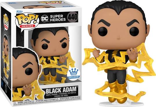 Funko Pop 440 6 inch. - DC Super Heroes - Black Adam - Special Edition - Vaulted
