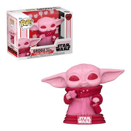 Funko Pop 493 5 inch - Star Wars - Grogu with cookies