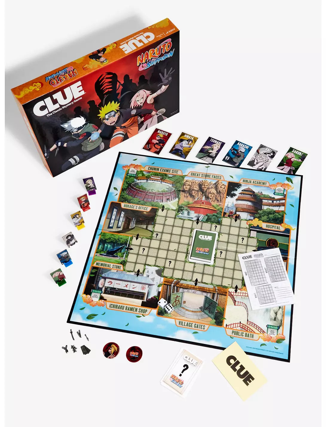 Clue The Classic Mystery Game - Naruto Shippuden