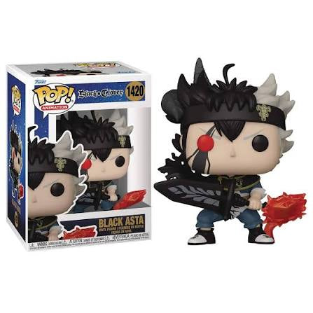 Funko Pop 1420 - 6in - Black Clover - Black Asta -