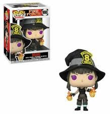 Funko Pop 980 - 6in - Fire Force - Maki - Vaulted