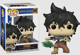 Funko Pop 1101 - 6in - Black Clover - Yuno -  Vaulted