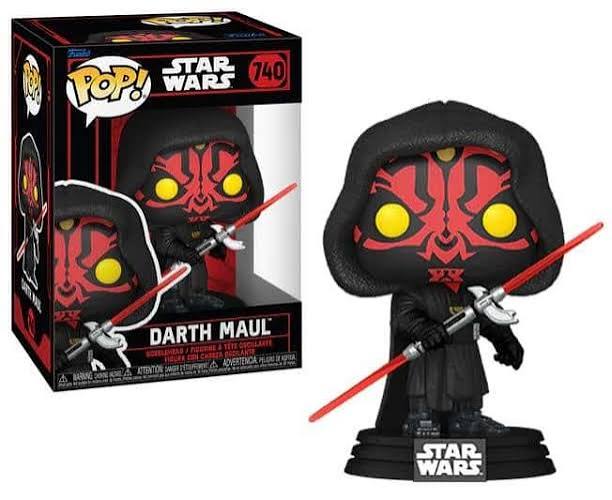 Funko Pop 740 - 6in - Star Wars - Darth Maul - Vaulted