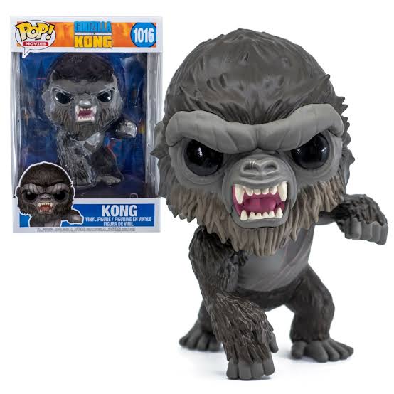 Funko Pop 1016 - 10in - Godzilla Vs Kong - Kong - Vaulted