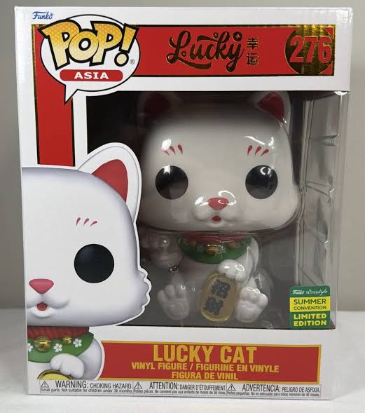 Funko Pop Asia 6in. Lucky Cat 276 Funko Mindstyle Summer Convention Limited Edition