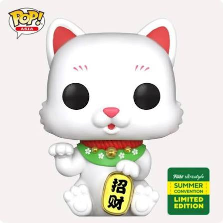 Funko Pop Asia 6in. Lucky Cat 276 Funko Mindstyle Summer Convention Limited Edition