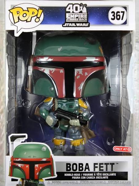 Funko Pop 10 in. Star Wars 367 Boba Fett Vaulted