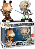 Funko Pop 2 pack 9 inch - Star Wars - Jar Jar Binks vs. General Grievous - GameStop Exclusive