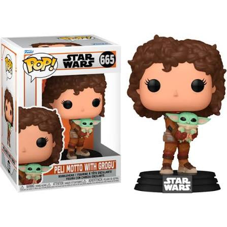 Funko Pop 665 6 inch - Star Wars - peli Motto with Grogu