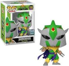 Funko Pop 110 6 inch - Teenage Mutant Ninja Turtles - Power Rangers - Shedder - Funkon 2022 Limited Edition