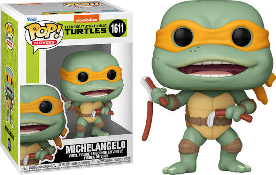 Funko Pop 1611 6 inch- Teenage Mutant Ninja Turtles- Michelangelo