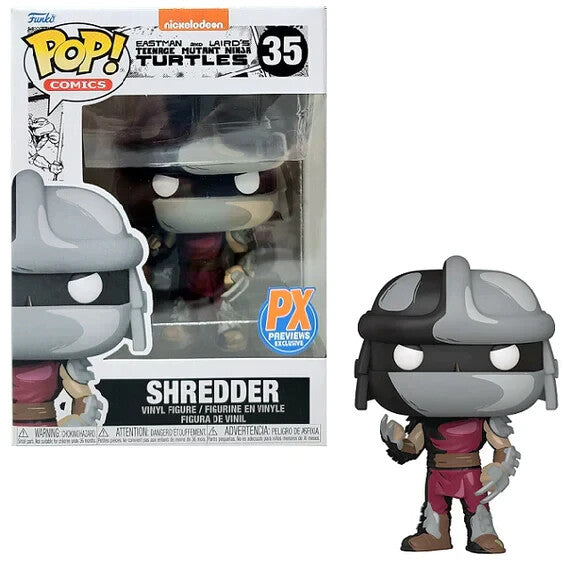 Funko Pop 35 6 inch - Teenage Mutant Ninja Turtles - Shredder - PX Preview Exclusive