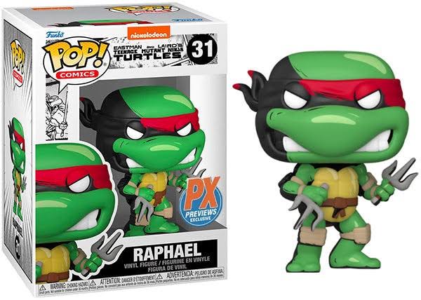 Funko Pop 31 6 inch - Teenage Mutant Ninja Turtles - Raphael - PX Preview Exclusive