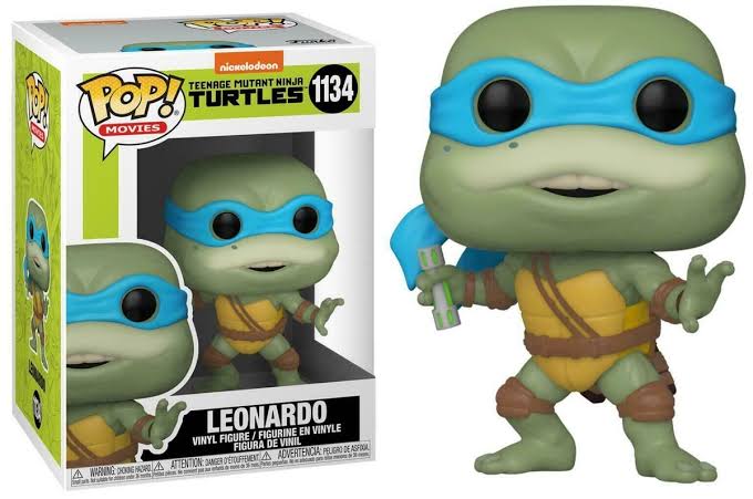 Funko Pop 1134 6 inch - Teenage Mutant Ninja Turtles - Leonardo