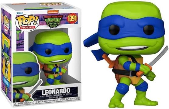 Funko Pop 1391 6 inch - Teenage Mutant Ninja Turtles - Leonardo