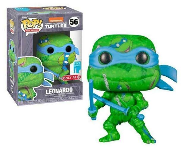 Funko pop 56 6 inch - Teenage Mutant Ninja Turtles - Leonardo - Only @ Target - Art Series