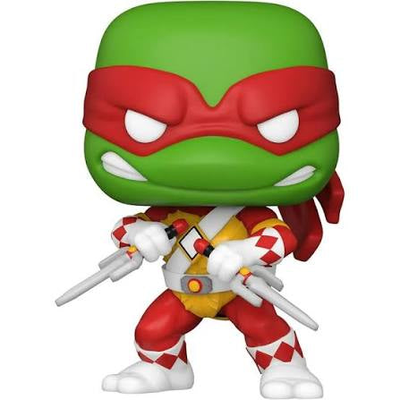 Funko pop 112 6 inch - Teenage Mutant Ninja Turtles - Power Rangers - Raphael - Funko Exclusive 2022 Fall Convention Limited Edition