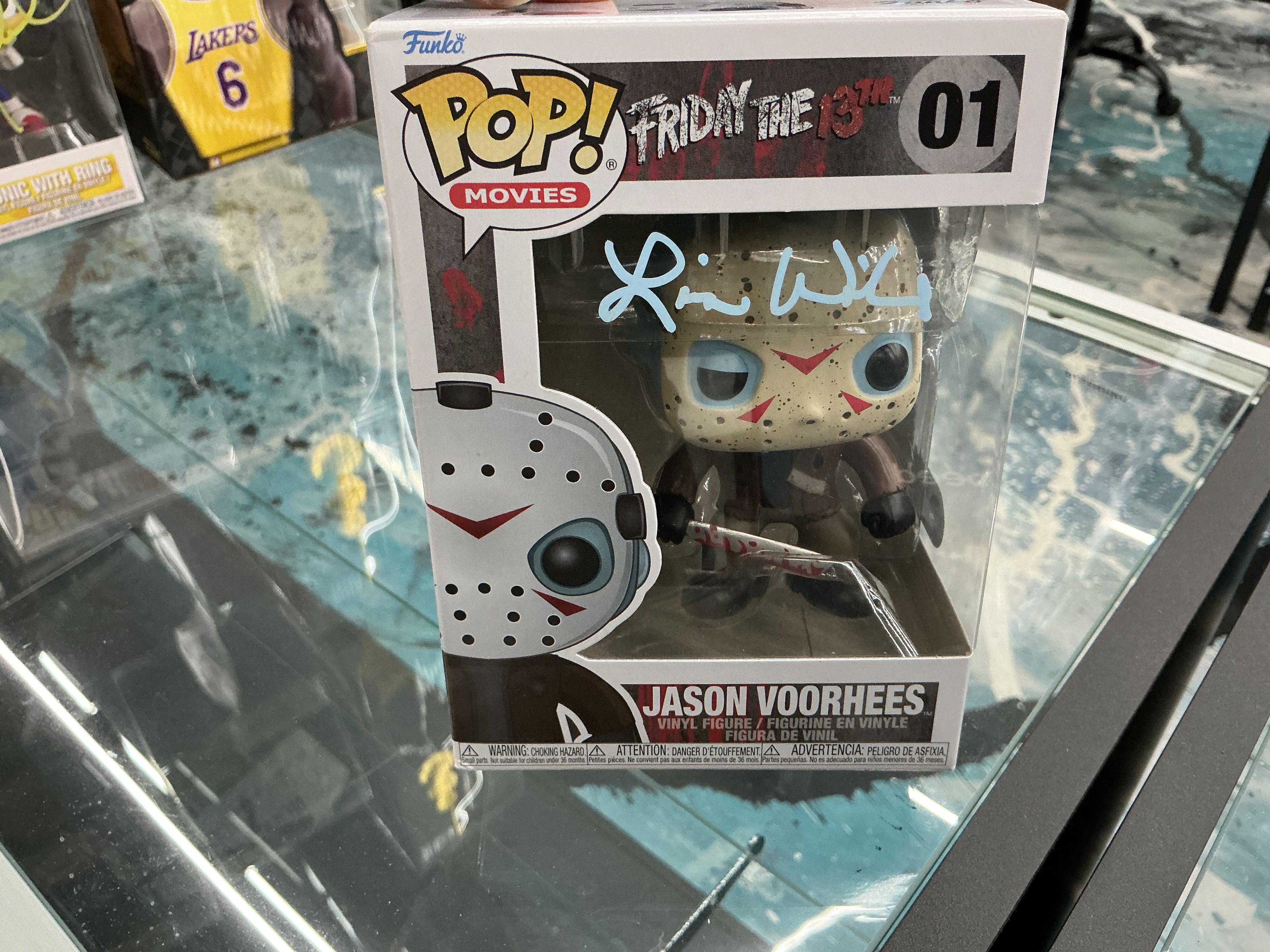 Funko Pop Signed Friday the 13th 01 Jason Voorhees