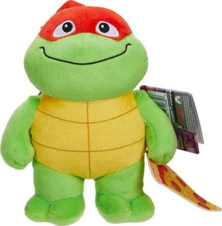 Teenage Mutant Ninja Turtles: Mutant Mayhem Plush Toys, 8 inch TMNT Soft Dolls- Turtle Tot Raphael