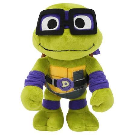 Teenage Mutant Ninja Turtles: Mutant Mayhem Plush Toys, 8 inch TMNT Soft Dolls- Donatello