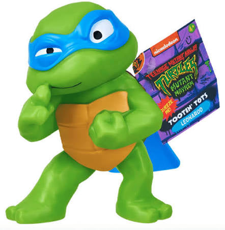 Teenage Mutant Ninja Turtles: Mutant Mayhem Tootin' Leonardo Figure by Playmates Toys
