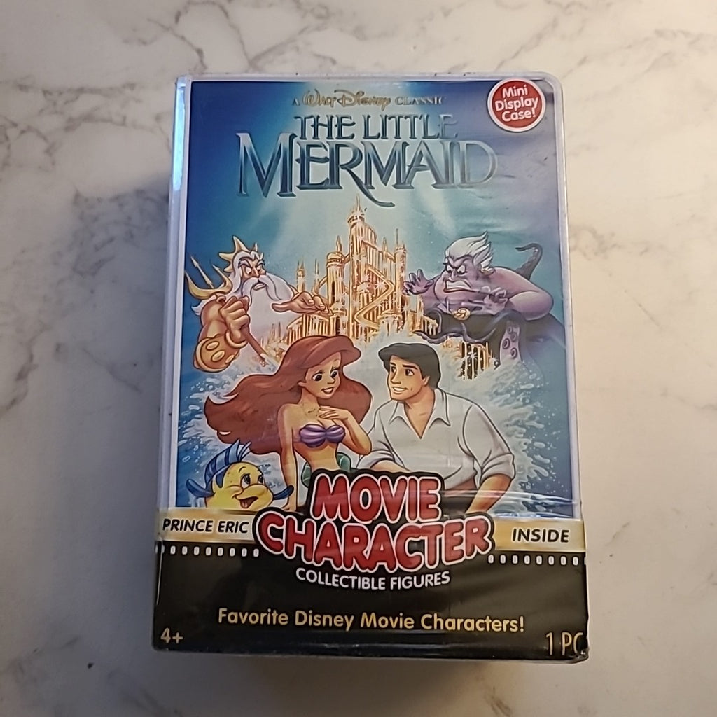THE LITTLE MERMAID NEW PRINCE Eric 2022 MOVIE CHARACTER COLLECTIBLE Mini Display