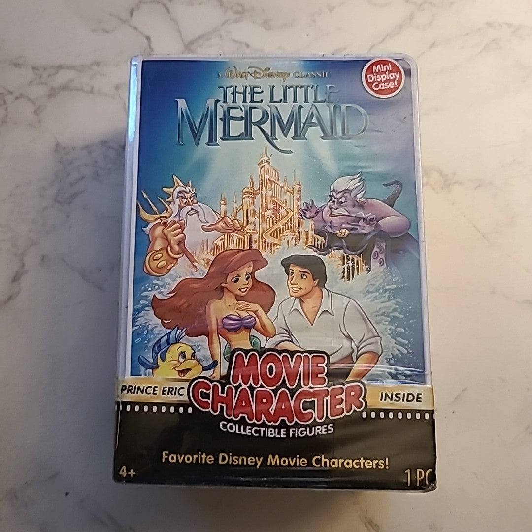 THE LITTLE MERMAID NEW PRINCE Eric 2022 MOVIE CHARACTER COLLECTIBLE Mini Display