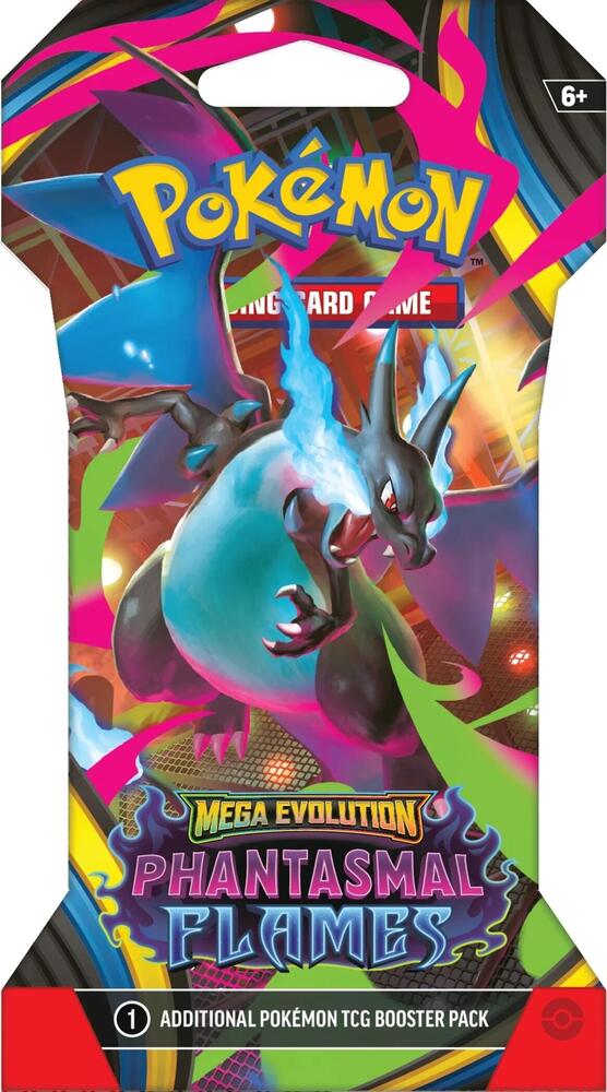 Sealed Pokemon - Phantasmal Flames Sleeved Booster Pack - ME02