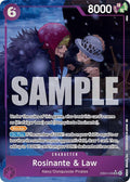 Singles One Piece - Rosinante & Law (Alternate Art) - The Azure Sea's Seven (OP14)