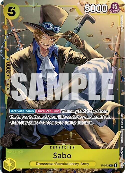 Singles One Piece - Sabo (Tin Pack Set Vol. 2) - Sealed