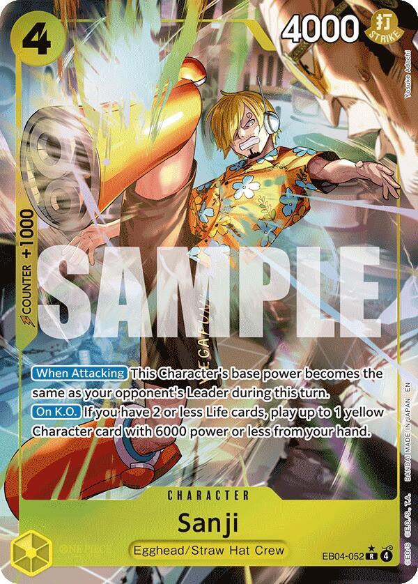 Singles One Piece - Sanji (EB04-052) (Alternate Art) - Adventure on Kami's Island