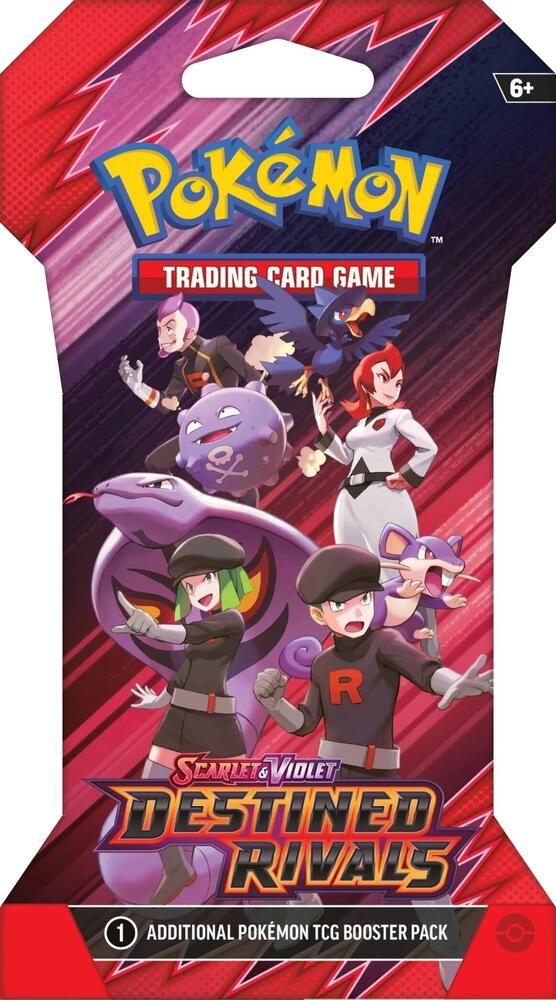 Sealed Pokemon - Destined Rivals Sleeved Booster Pack - SV10
