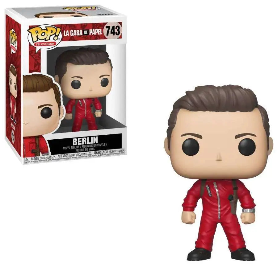 Pop Funko 743 6 in.- La Casa De Papel- Berlin
