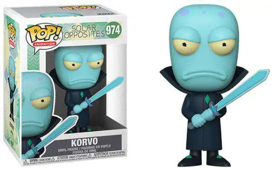 Pop Funko 974 6 in.- Solar Opposites- Korvo