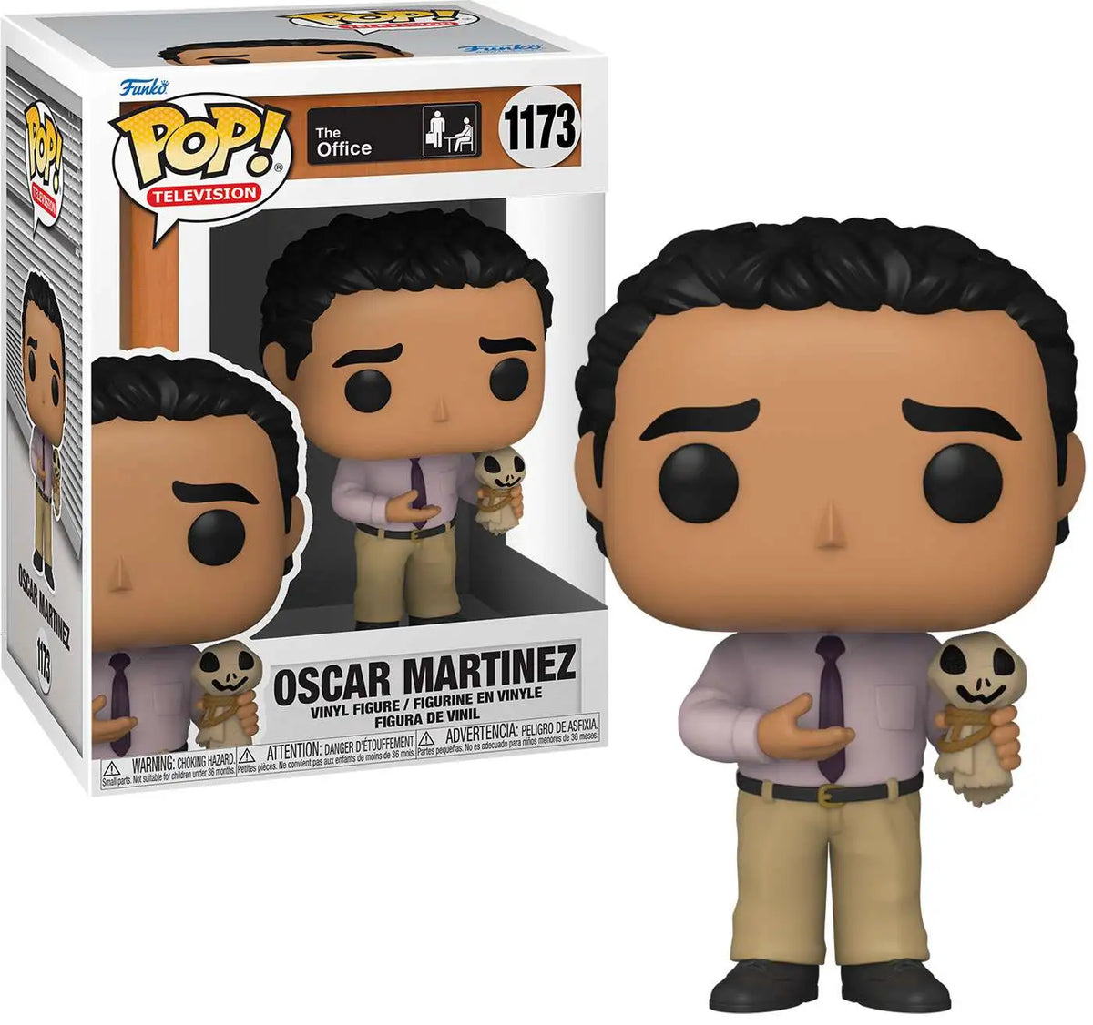 Pop Funko 1173 6 in.- The Office- Oscar Martinez