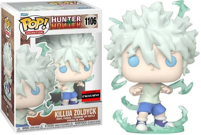 Funko Pop 1106 6 inch - Hunter Hunter - Killua Zoldyck - AAA Anime Exclusive