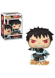 Funko Pop 981 6 inch - Fire Force - Shinra with Fire
