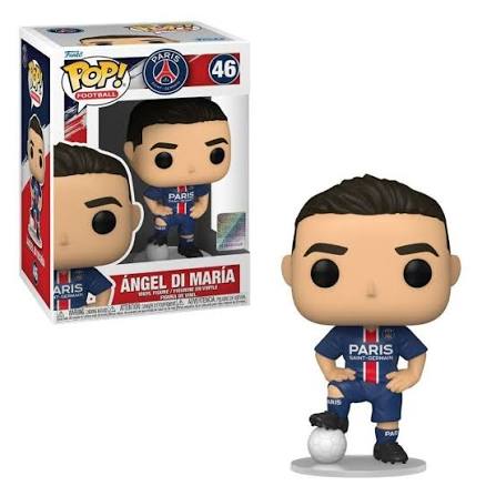 Funko Pop 46 6 inch - Paris Saint-Germain - Angel Di Maria - Vaulted