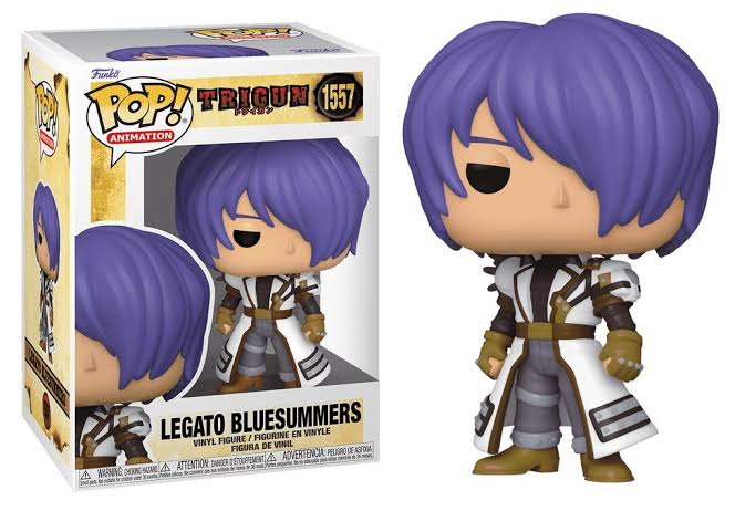 Funko Pop 1557 6 inch - Trigun - Legato Bluesummers