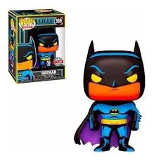 Funko Pop 369 6 inch - Batman the Animated Series - Batman - Special Edition - Black Light Glow