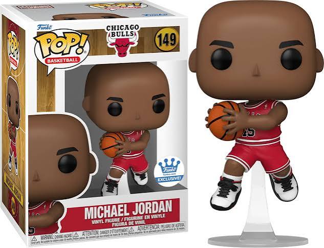 Funko Pop 149 6 inch - Chicago Bulls - Michael Jordan - Funko Exclusive