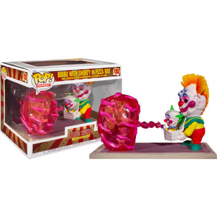 Funko Pop 1362 - Killer Klowns from Outer Space - Bibbo with Shorty in Pizza Box - Spirit Exclusive