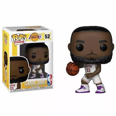 Funko Pop 52 6 inch - Los Angeles Lakers - LeBron James