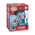 Funko Pop 44 6 inch - WWE - The Rock - Art Series - Only at Walmart