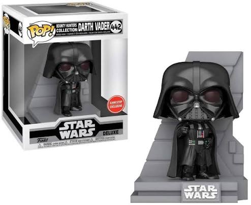 Funko Pop 442 6 inch Deluxe - Bounty Hunters Collection: Darth Vader - Gamestop Exclusive