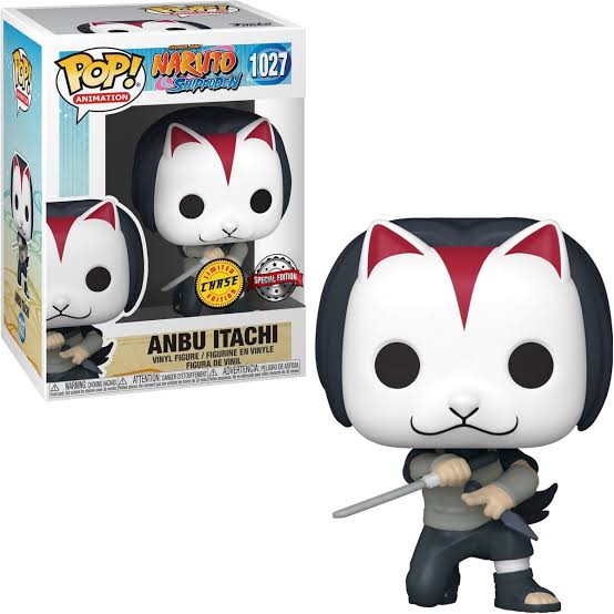 Funko Pop 1027 6 inch - Naruto Shippuden - Anbu Itachi - Special Edition Funko - Limited Edition Chase
